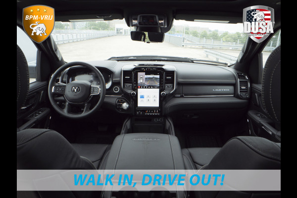Dodge Ram 1500 | Limited | 5.7L HEMI | 4X4 Night Edition | Panoramadak  | Luchtvering | BPM VRIJ Getoonde accessoires zijn verkrijgbaar tegen meerprijs