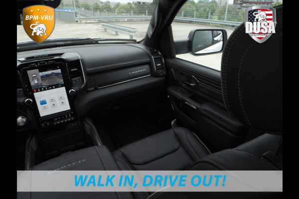 Dodge Ram 1500 | Limited | 5.7L HEMI | 4X4 Night Edition | Panoramadak  | Luchtvering | BPM VRIJ Getoonde accessoires zijn verkrijgbaar tegen meerprijs