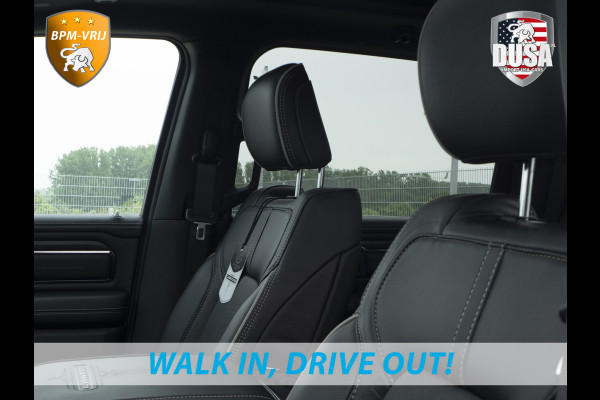 Dodge Ram 1500 | Limited | 5.7L HEMI | 4X4 Night Edition | Panoramadak  | Luchtvering | BPM VRIJ Getoonde accessoires zijn verkrijgbaar tegen meerprijs