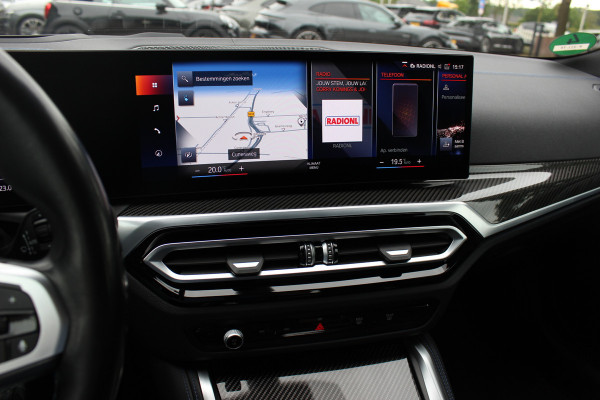 BMW i4 M50 High Executive 84 kWh / SoH 96,6% / 360Camera / Head-up / Leder / Harman Kardon / Carbon intr.+extr. / 19'' / CarPlay / Stoelverwarming / Dodehoek / DAB / Cruise Control Adaptief