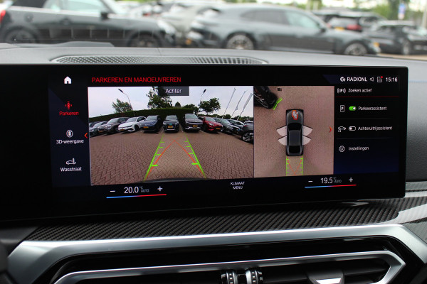 BMW i4 M50 High Executive 84 kWh / SoH 96,6% / 360Camera / Head-up / Leder / Harman Kardon / Carbon intr.+extr. / 19'' / CarPlay / Stoelverwarming / Dodehoek / DAB / Cruise Control Adaptief