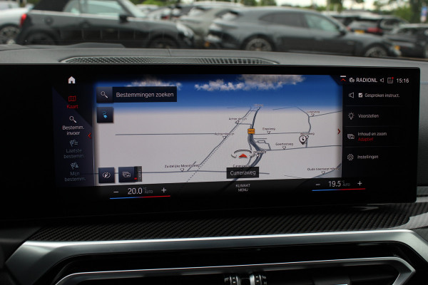 BMW i4 M50 High Executive 84 kWh / SoH 96,6% / 360Camera / Head-up / Leder / Harman Kardon / Carbon intr.+extr. / 19'' / CarPlay / Stoelverwarming / Dodehoek / DAB / Cruise Control Adaptief