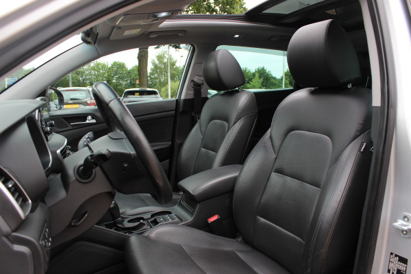 Hyundai Tucson 1.6 T-GDI Premium / Full option! / Panoramadak / 360Camera / Leder / Keyless / 19'' / CarPlay / Stoelventilatie+Verwarming / Stuurverwarmd / Dodehoek / DAB / ACC