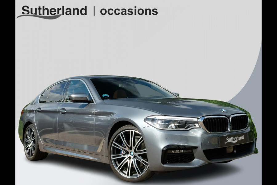 BMW 5 Serie 530e M Sport | 251 PK | Schuif-/ kanteldak | Adaptive cruise control | Bowers & Wilkins | Head Up Display | 360 graden camera | 20 inch velgen | Comfort stoelen | Stoelverwarming / Ventilatie | Keyless entry