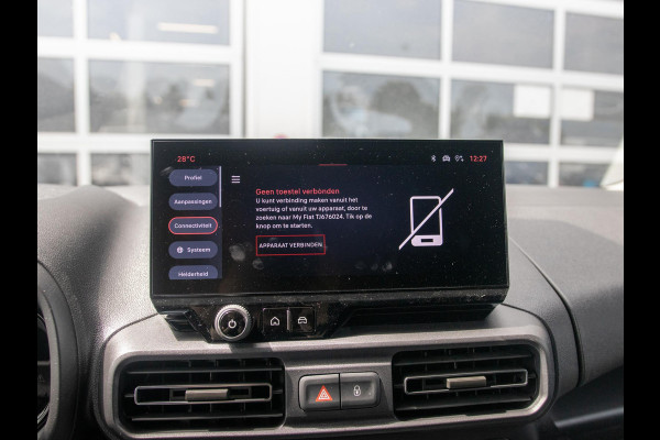 Fiat E-Doblò 136 L2 50 kWh | Navi | Stoelverwarming | Laadruimte Pack | Apple Carplay | Camera | BSM | PDC V&A | LED