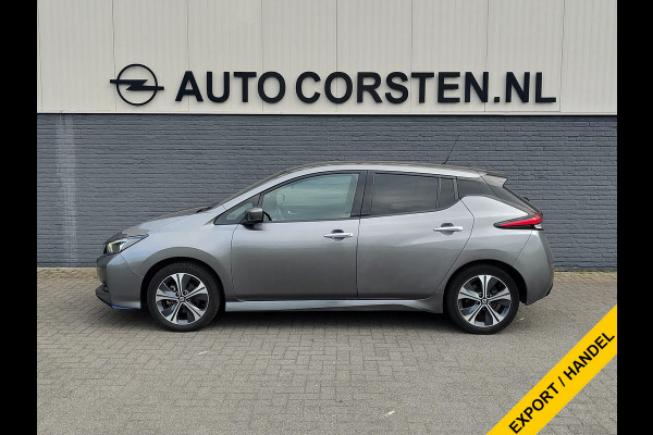 Nissan Leaf e+ N-Connecta 62kWh Adap.Cruise Warmtepomp Leder+Verwarmd 360°Camera Ecc Stuurverwarming Navi Apple Carplay/Android Auto Lmv Privacy Glas Isofix DAB Bluetooth Led Dodehoekdetectie 1e Eigenaar Origineel Nederlandse Auto