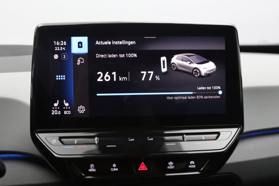Volkswagen ID.3 First Max 58 kWh 204 PK, SOH 92 %, Matrix-LED, Panoramadak, adap. Cruise Control, Winterpakket, Head-UpMassage