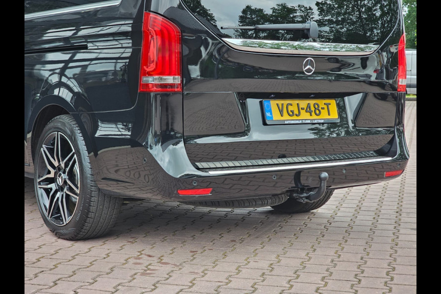 Mercedes-Benz V-Klasse 300d 4-MATIC Extra Lang DC Avantgarde | LED | ACC | Leder | Stoelverwarming | Burmester | App-connect | Trekhaak | LMV 19" | 360 Camera | Lane Assist | Schuifdeuren elektrisch |