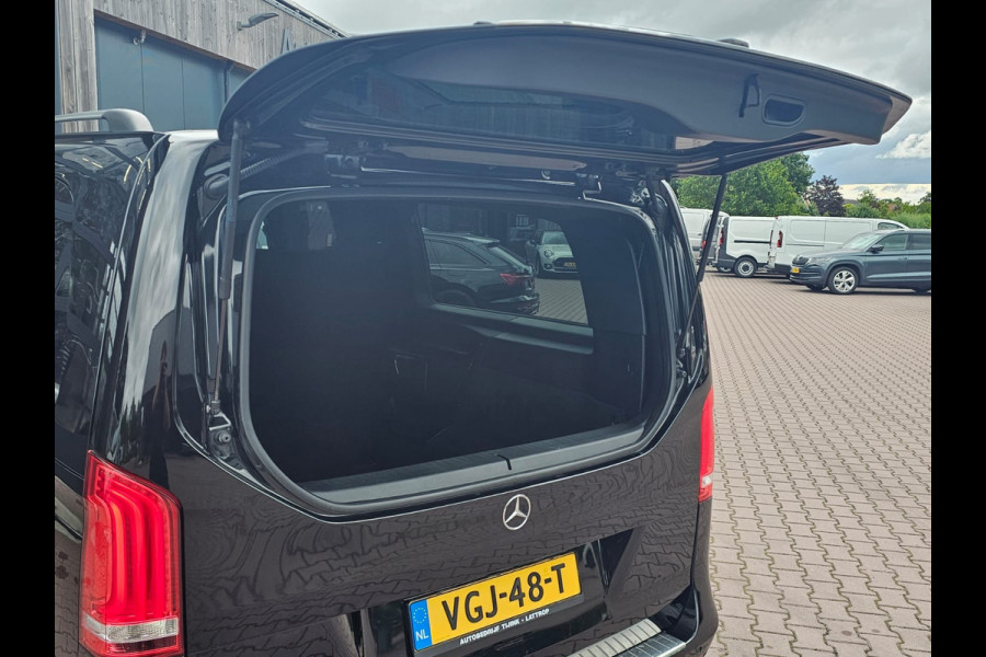 Mercedes-Benz V-Klasse 300d 4-MATIC Extra Lang DC Avantgarde | LED | ACC | Leder | Stoelverwarming | Burmester | App-connect | Trekhaak | LMV 19" | 360 Camera | Lane Assist | Schuifdeuren elektrisch |
