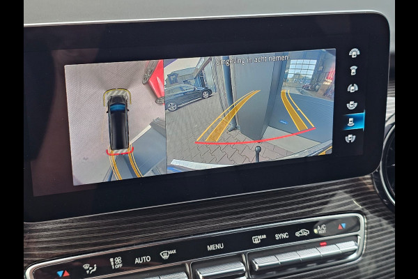 Mercedes-Benz V-Klasse 300d 4-MATIC Extra Lang DC Avantgarde | LED | ACC | Leder | Stoelverwarming | Burmester | App-connect | Trekhaak | LMV 19" | 360 Camera | Lane Assist | Schuifdeuren elektrisch |