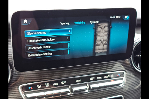 Mercedes-Benz V-Klasse 300d 4-MATIC Extra Lang DC Avantgarde | LED | ACC | Leder | Stoelverwarming | Burmester | App-connect | Trekhaak | LMV 19" | 360 Camera | Lane Assist | Schuifdeuren elektrisch |