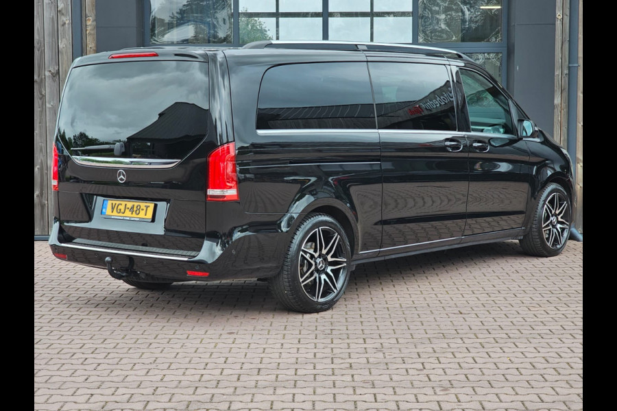 Mercedes-Benz V-Klasse 300d 4-MATIC Extra Lang DC Avantgarde | LED | ACC | Leder | Stoelverwarming | Burmester | App-connect | Trekhaak | LMV 19" | 360 Camera | Lane Assist | Schuifdeuren elektrisch |