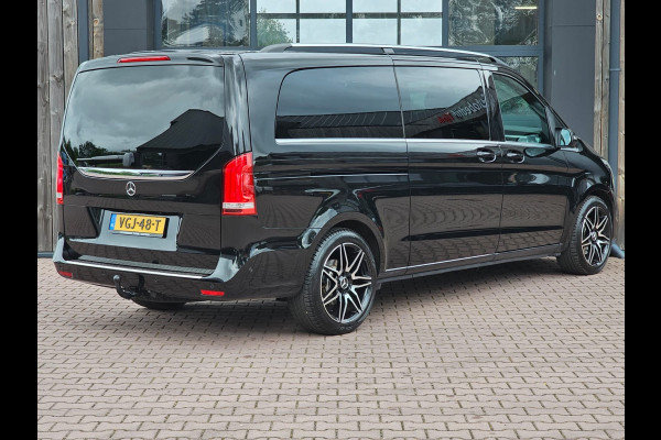 Mercedes-Benz V-Klasse 300d 4-MATIC Extra Lang DC Avantgarde | LED | ACC | Leder | Stoelverwarming | Burmester | App-connect | Trekhaak | LMV 19" | 360 Camera | Lane Assist | Schuifdeuren elektrisch |
