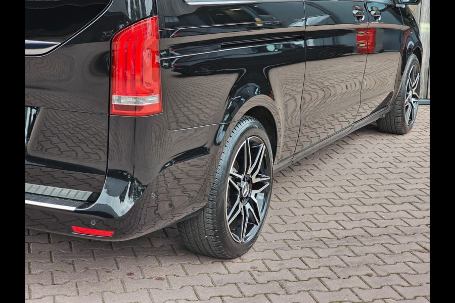 Mercedes-Benz V-Klasse 300d 4-MATIC Extra Lang DC Avantgarde | LED | ACC | Leder | Stoelverwarming | Burmester | App-connect | Trekhaak | LMV 19" | 360 Camera | Lane Assist | Schuifdeuren elektrisch |
