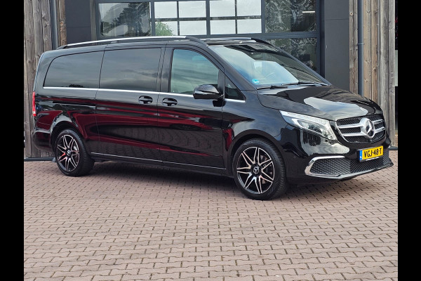 Mercedes-Benz V-Klasse 300d 4-MATIC Extra Lang DC Avantgarde | LED | ACC | Leder | Stoelverwarming | Burmester | App-connect | Trekhaak | LMV 19" | 360 Camera | Lane Assist | Schuifdeuren elektrisch |