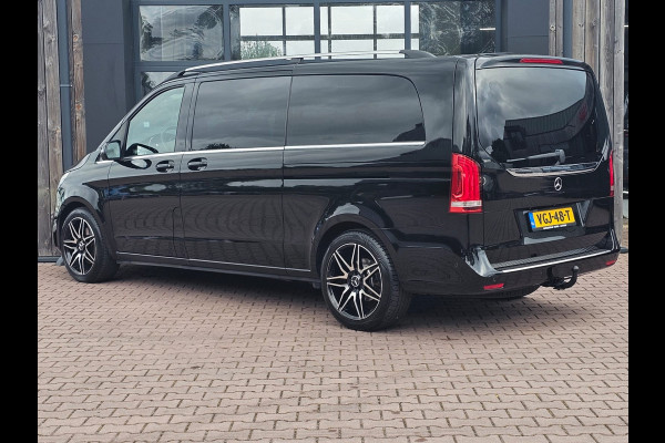 Mercedes-Benz V-Klasse 300d 4-MATIC Extra Lang DC Avantgarde | LED | ACC | Leder | Stoelverwarming | Burmester | App-connect | Trekhaak | LMV 19" | 360 Camera | Lane Assist | Schuifdeuren elektrisch |