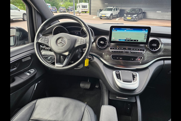 Mercedes-Benz V-Klasse 300d 4-MATIC Extra Lang DC Avantgarde | LED | ACC | Leder | Stoelverwarming | Burmester | App-connect | Trekhaak | LMV 19" | 360 Camera | Lane Assist | Schuifdeuren elektrisch |