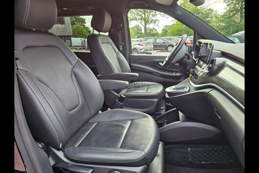 Mercedes-Benz V-Klasse 300d 4-MATIC Extra Lang DC Avantgarde | LED | ACC | Leder | Stoelverwarming | Burmester | App-connect | Trekhaak | LMV 19" | 360 Camera | Lane Assist | Schuifdeuren elektrisch |