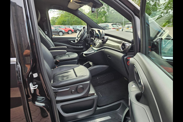 Mercedes-Benz V-Klasse 300d 4-MATIC Extra Lang DC Avantgarde | LED | ACC | Leder | Stoelverwarming | Burmester | App-connect | Trekhaak | LMV 19" | 360 Camera | Lane Assist | Schuifdeuren elektrisch |
