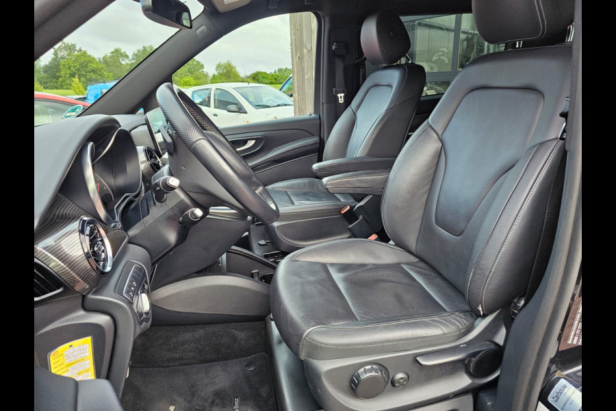 Mercedes-Benz V-Klasse 300d 4-MATIC Extra Lang DC Avantgarde | LED | ACC | Leder | Stoelverwarming | Burmester | App-connect | Trekhaak | LMV 19" | 360 Camera | Lane Assist | Schuifdeuren elektrisch |