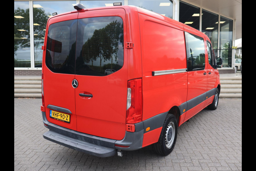 Mercedes-Benz Sprinter 2.2 CDI AUT. L2H1 DUBBEL CABINE *44.387 KM* + APPLE CARPLAY | CAMERA | CRUISE | 5-PERS.