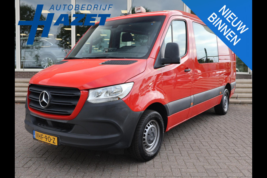 Mercedes-Benz Sprinter 2.2 CDI AUT. L2H1 DUBBEL CABINE *44.387 KM* + APPLE CARPLAY | CAMERA | CRUISE | 5-PERS.
