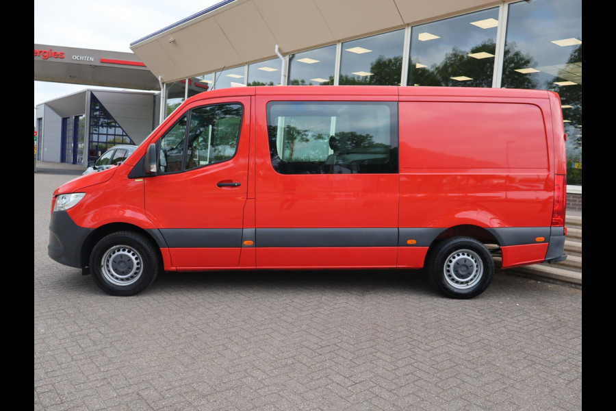 Mercedes-Benz Sprinter 2.2 CDI AUT. L2H1 DUBBEL CABINE *44.387 KM* + APPLE CARPLAY | CAMERA | CRUISE | 5-PERS.
