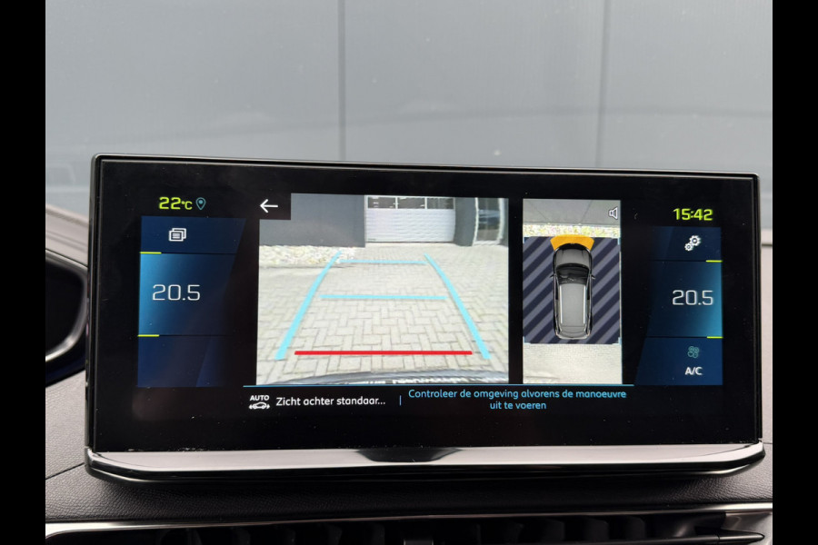 Peugeot 3008 1.6 HYbrid4 300 GT | Camera 360 | kantel schuifdak | Apple carplay/Android Auto | Stoelverwarming