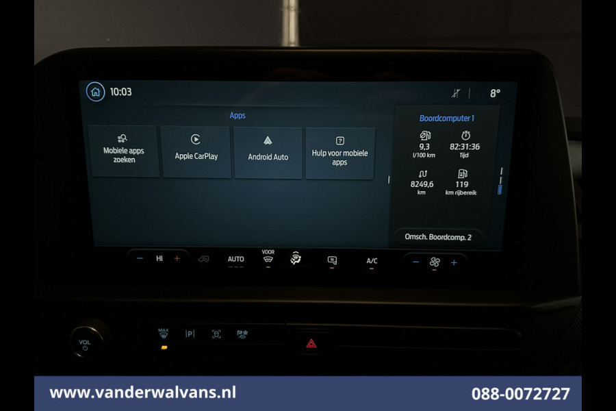 Ford Transit Custom 2.0 TDCI 111pk L1H1 Euro6 Airco | Camera | LED | Apple Carplay | Cruisecontrol Android Auto, Verwarmde voorruit, Parkeersensoren, Bijrijdersbank