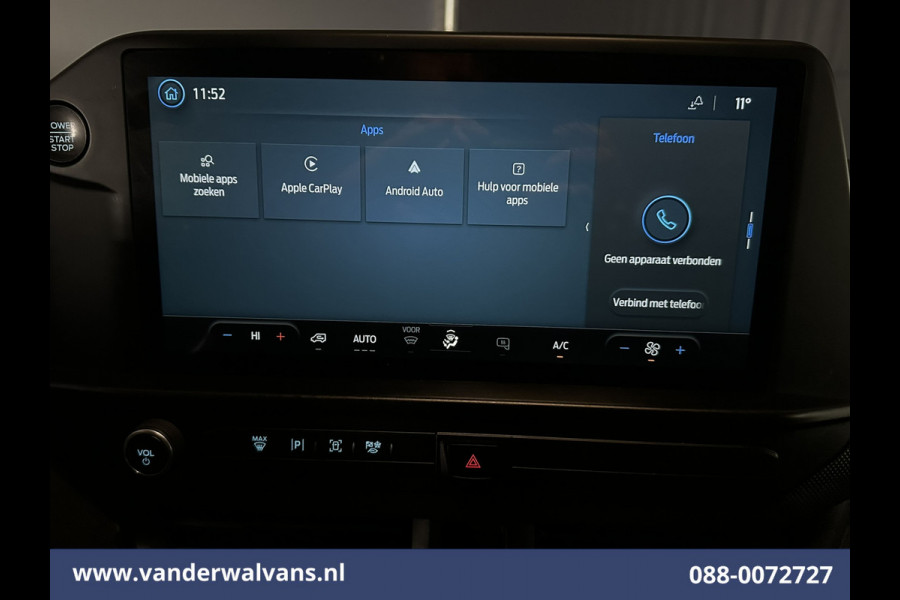 Ford Transit Custom 2.0 TDCI 136pk L2H1 Euro6 Airco | Camera | LED | Apple Carplay | Cruisecontrol Android Auto, Verwarmde voorruit, Parkeersensoren, Bijrijdersbank, 2740kg trekvermogen