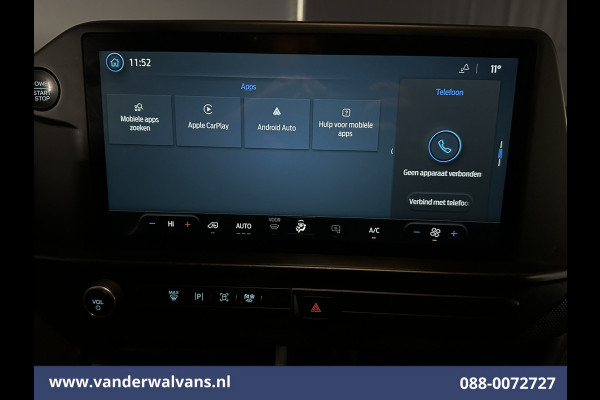 Ford Transit Custom 2.0 TDCI 136pk L2H1 Euro6 Airco | Camera | LED | Apple Carplay | Cruisecontrol Android Auto, Verwarmde voorruit, Parkeersensoren, Bijrijdersbank, 2740kg trekvermogen