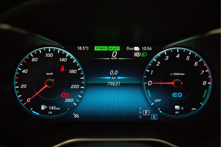 Mercedes-Benz C-Klasse Estate 300 e Business Solution AMG | Panoramadak | Stoelverwarming | 360 Camera | Dodehoekdetectie | Cruise Control | Apple Carplay | Navigatie | Trekhaak | DAB | Ambiance Verlichting | Multibeam