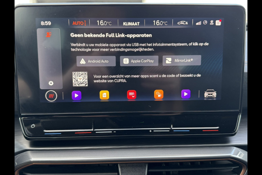 CUPRA Formentor 1.4 TSI e-Hybrid Essential SOH 91% Clima Carply "Copper Edition velgen" Stuurverwarming PDC Achter