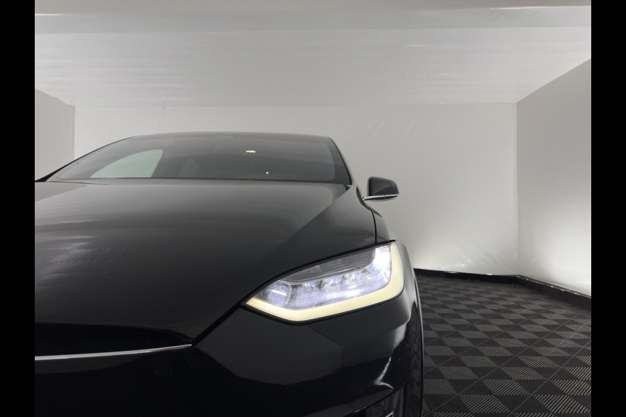 Tesla Model X 100D [ 6-Pers. ] [3-Fase-11kW] {SoH-81%} Aut. *PANO-WINDOW | AUTO-PILOT | LEATHER-FABRIC | NAVI-FULLMAP | FULL-LED | AIRSUSPENSION | DIGI-COCKPIT | CCS-FASTLOADER | KEYLESS | DAB+ | HEATED-SPORTSEATS | PRIVACY-GLASS | 20"ALU*