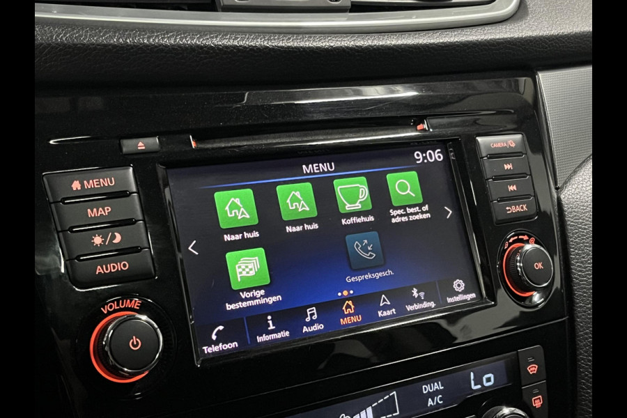 Nissan QASHQAI 1.3 DIG-T Tekna Trekhaak | Panorama dak | Adapt. cruise control | Stoelverwarming | Camera | Navigatie | Carplay | 360 camera