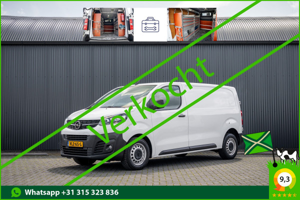 Opel Vivaro 2.0 L2H1 125PK | Bedrijfswageninrichting | Cruise | Carplay | Camera | Airco | PDC | Trekhaak