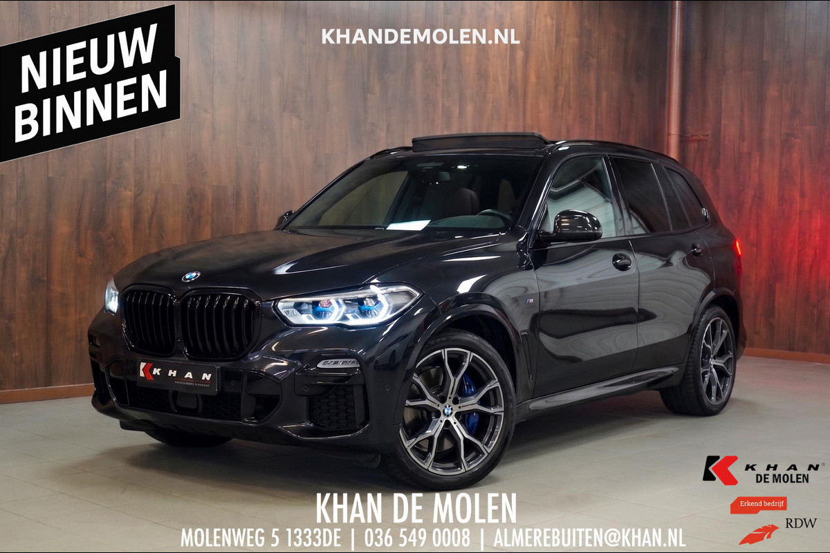 BMW X5 xDrive45e Executive M-Sport Laser|Pano|Memory|360º|Leder|Luchtvering