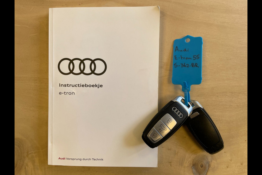 Audi e-tron 55 Quattro Advanced Edition Plus 95 kWh|95%SOH|ACC|LEDER|CAMERA|CARPLAY|STOELVERW.|MEMORY|NAP|NL-AUTO|INCL.BTW|1 EIG.|