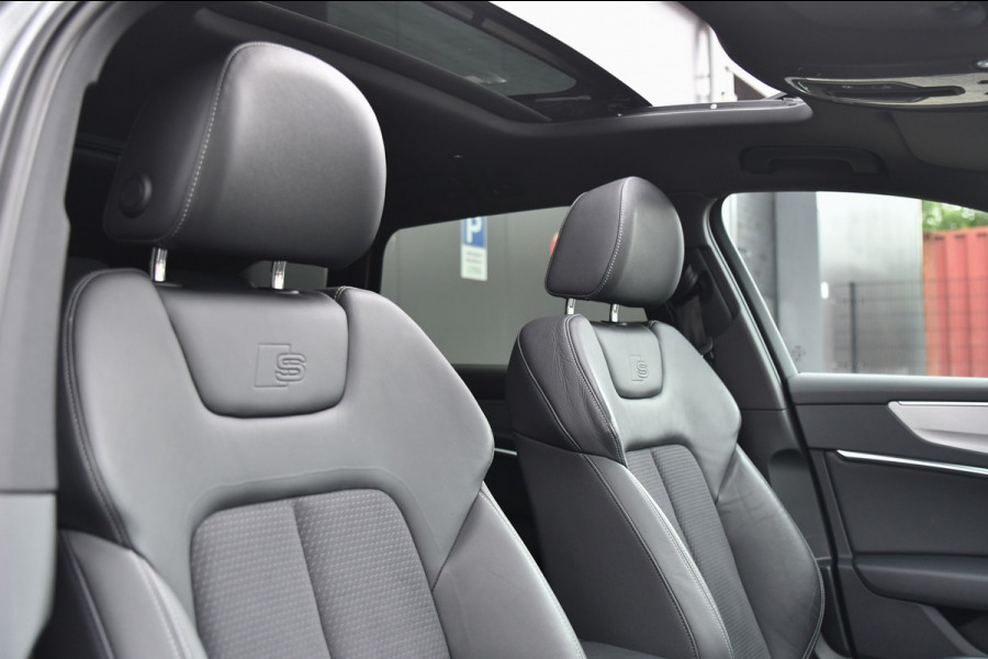 Audi A6 Avant 55 TFSI e quattro Competition S-Line, Pano, B&O, 360 3D, ACC, HUD, Memory, Trekhaak, Matrix!