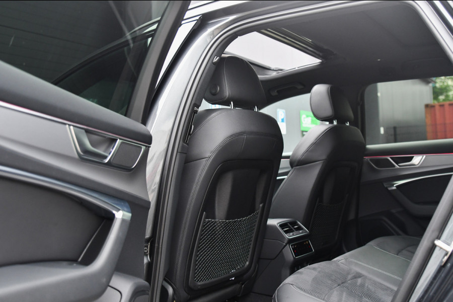 Audi A6 Avant 55 TFSI e quattro Competition S-Line, Pano, B&O, 360 3D, ACC, HUD, Memory, Trekhaak, Matrix!