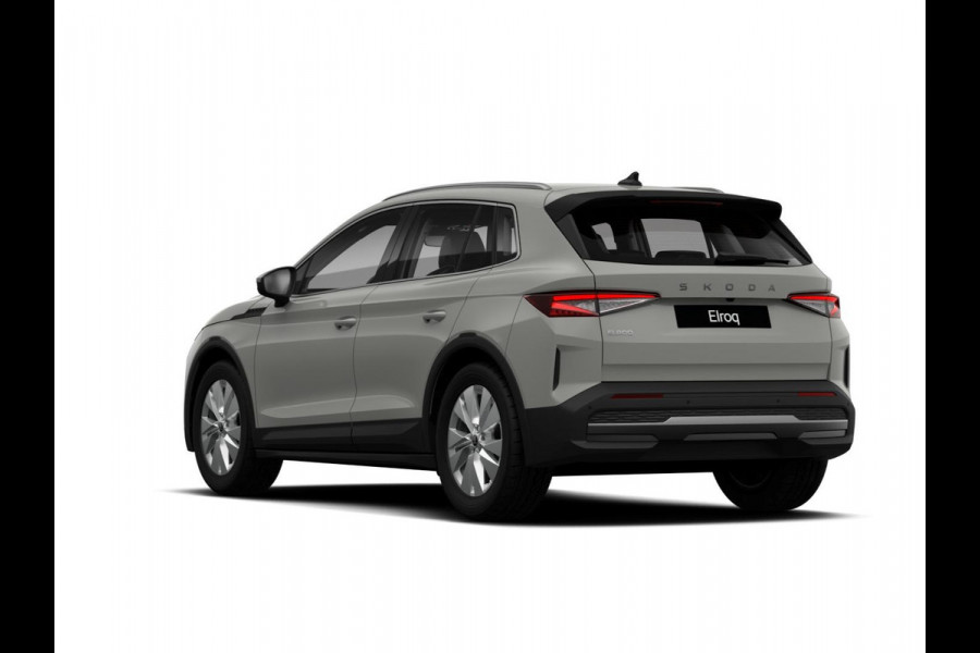 Škoda Elroq 60 Tour Edition | Steel Grey | Android Infotainment + Navigatie | Verwarmbaar Stuurwiel + Voorstoelen | Parkeersens V+A + Achteruitrijcamera | Adaptieve Cruise Control | Blind Spot Assist