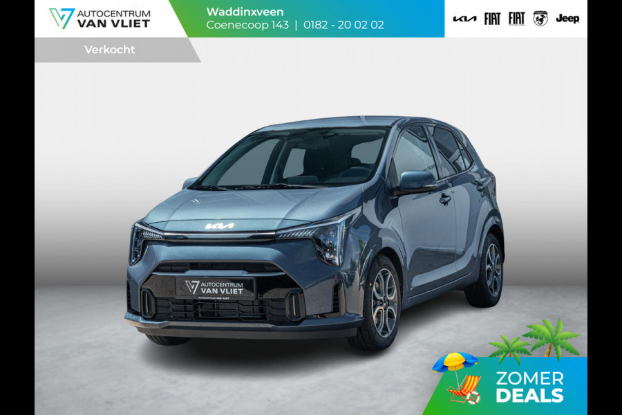 Kia Picanto 1.0 GDi ExecutiveLine l Uit voorraad leverbaar l Automaat l Stoel & Stuurwielverwaming | Apple Carplay