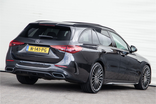 Mercedes-Benz C-Klasse Estate 200 AMG Premium, Nightpack, Pano, Trekhaak Nw Model