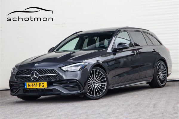 Mercedes-Benz C-Klasse Estate 200 AMG Premium, Nightpack, Pano, Trekhaak Nw Model