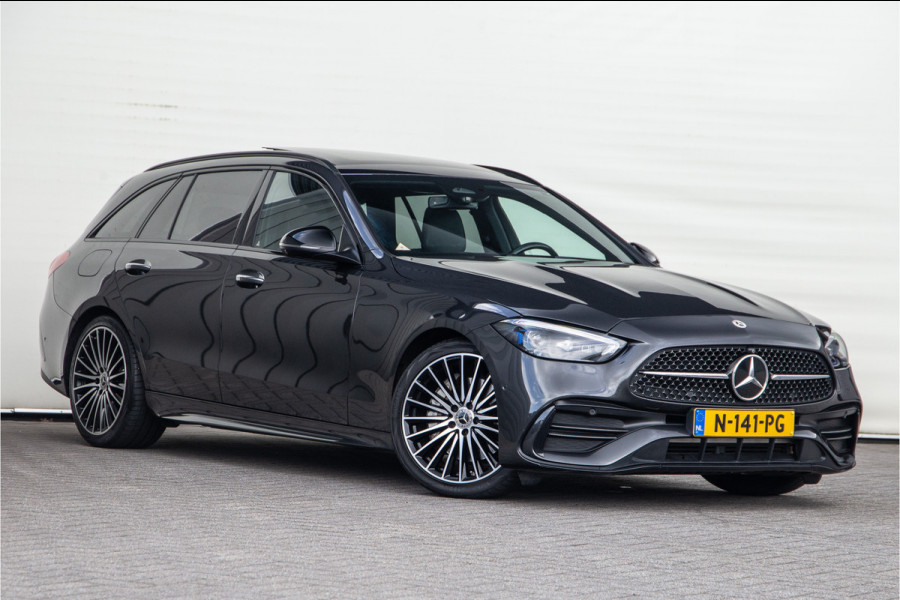 Mercedes-Benz C-Klasse Estate 200 AMG Premium, Nightpack, Pano, Trekhaak Nw Model