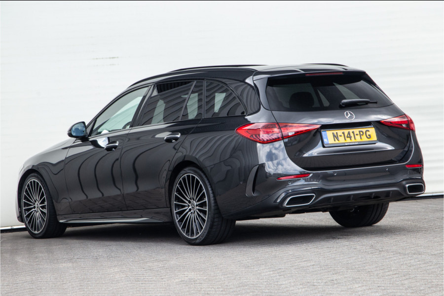 Mercedes-Benz C-Klasse Estate 200 AMG Premium, Nightpack, Pano, Trekhaak Nw Model