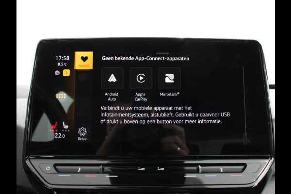 Volkswagen ID.3 Pro 58 kWh SOH 90%  Navigatie Apple Carplay/Android Auto Parkeersensoren Adaptive Cruise Control Stoel- en stuurverwarming Full Led Climate Control