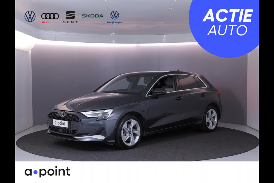 Audi A3 Sportback 40 TFSI e Advanced edition 204 pk S-tronic | Verlengde garantie | Navigatie | Parkeersensoren (Park assist) | Achteruitrijcamera | Adaptieve cruise control | Lederen bekleding | Stoelverwarming |