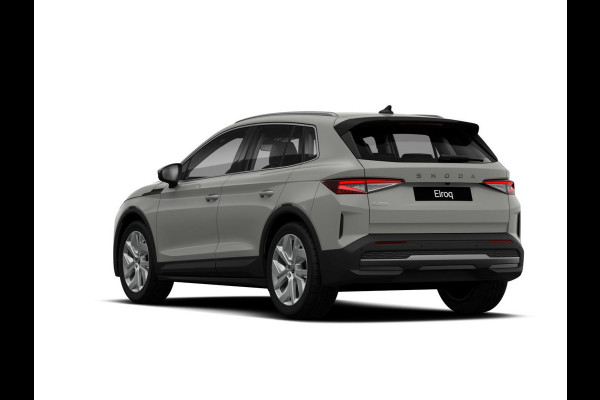 Škoda Elroq 85 Tour 286pk | 286pk | 576km range | Steel Grey | 20'' VEGA Velgen| Android Infotainment + Navigatie | Verwarmbaar Stuurwiel + Voorstoelen | Parkeersens V+A + Achteruitrijcamera | Adaptieve Cruise Control | Blind Spot Assist
