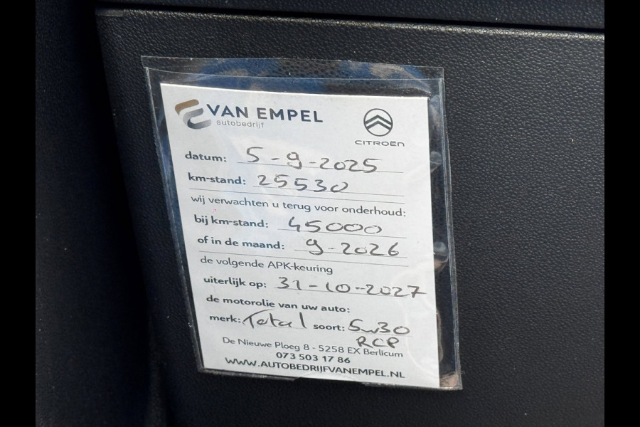 Citroën C3 PT110 EAT6 Shine | Automaat | Camera | NL-Auto | Keyless | Climate Control